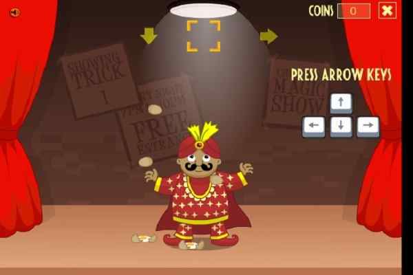 Play Online The Great Indian Magician Game