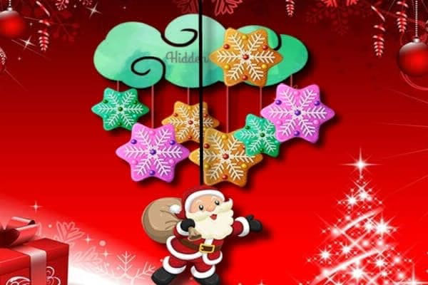 Play Online Hidden Christmas Cookies Game