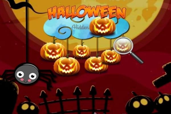 Play Online Halloween Hidden Pumpkins Game