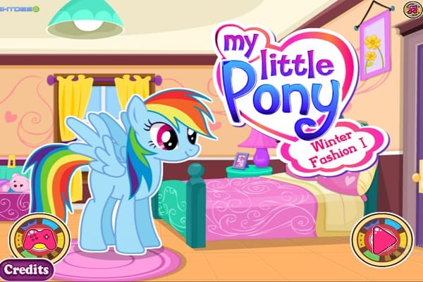 Play Online My Little Pony Winter Fashion 1 Game