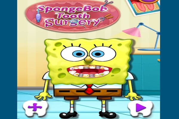 Play Online Spongebob Tooth Surgery Game