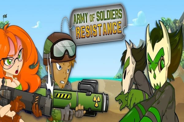 Play Online Army of Soldiers Resistance Game