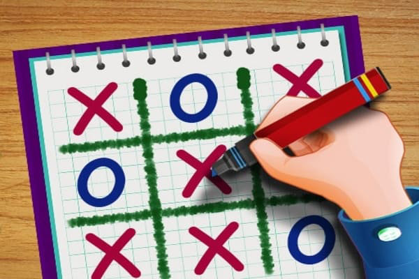 Play Online Tic Tac Toe Paper Note 2 Game