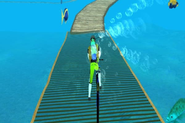 Play Online Underwater Cycling Game