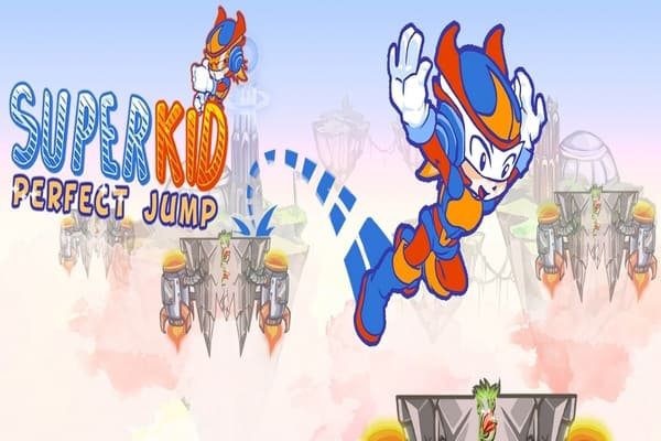 Play Online Super Kid Perfect Jump Game