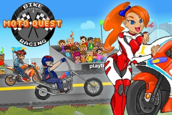 Play Online Moto Quest Bike racing Game