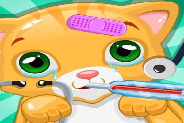 Play Online Little Cat Doctor Pet Vet Game Game