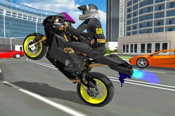 Play Online Motorbike Stunt Super Hero Simulator Game