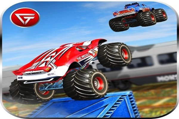 Play Online Monster Truck Impossible Track  Monster Truck Stunts Game